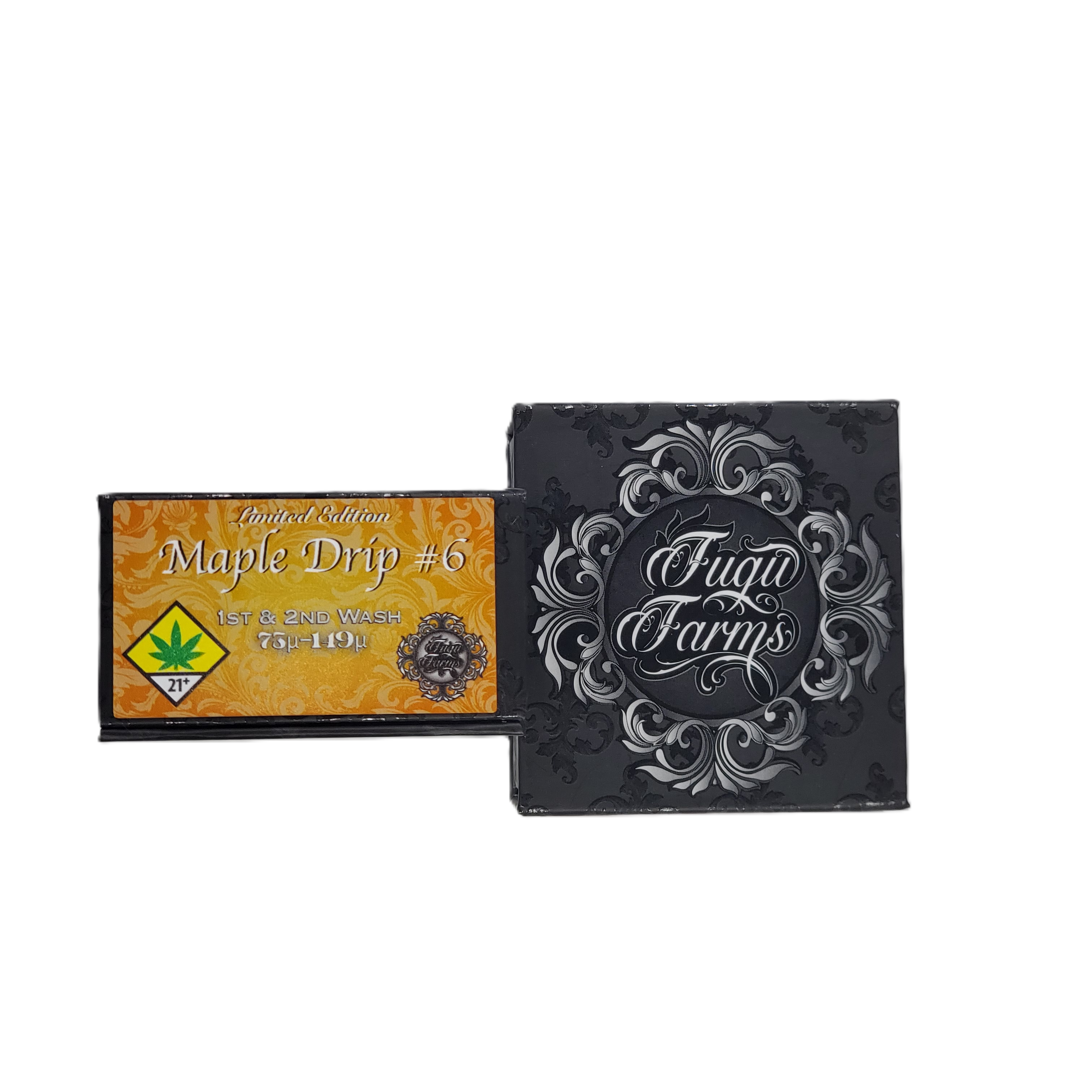 Photograph of product: Fugu CON Maple Drip CC au chocolat Rosin 1g