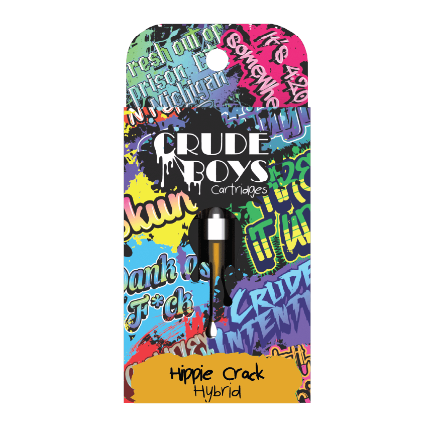 Photograph of product: Crude Boys - Hippie Crack Cartridge