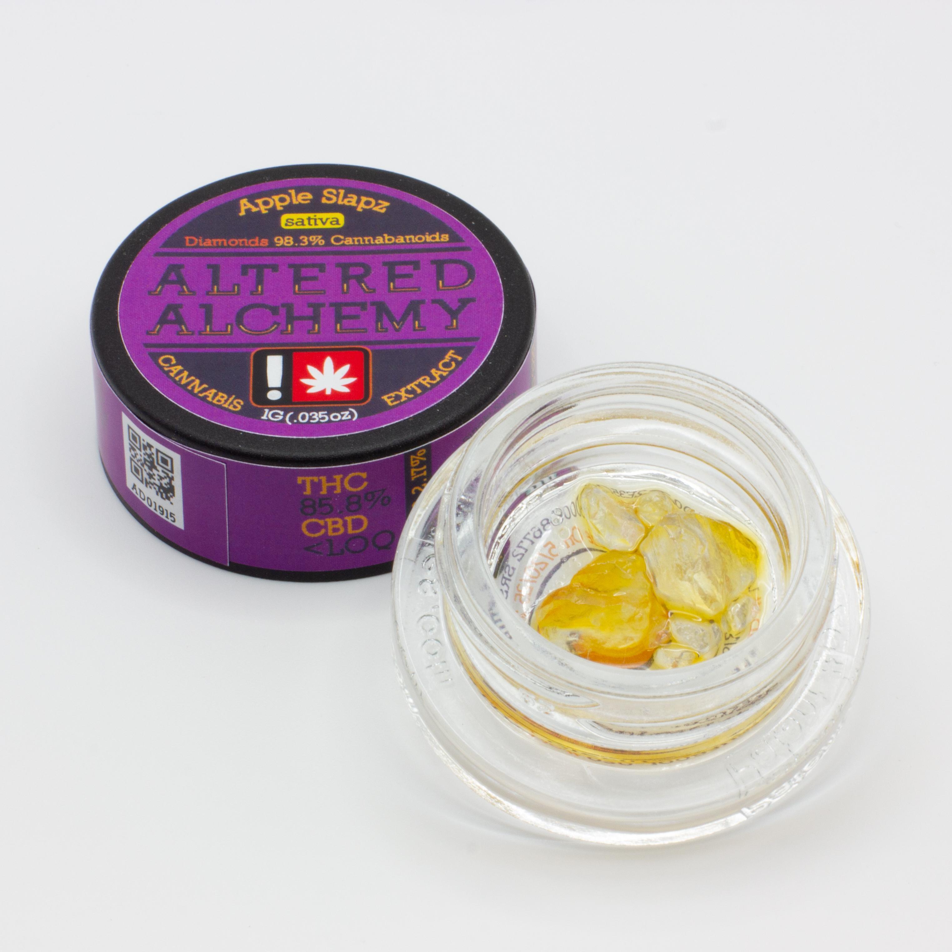 Photograph of product: Altered Alchemy - Apple Slapz - Diamonds & Sauce