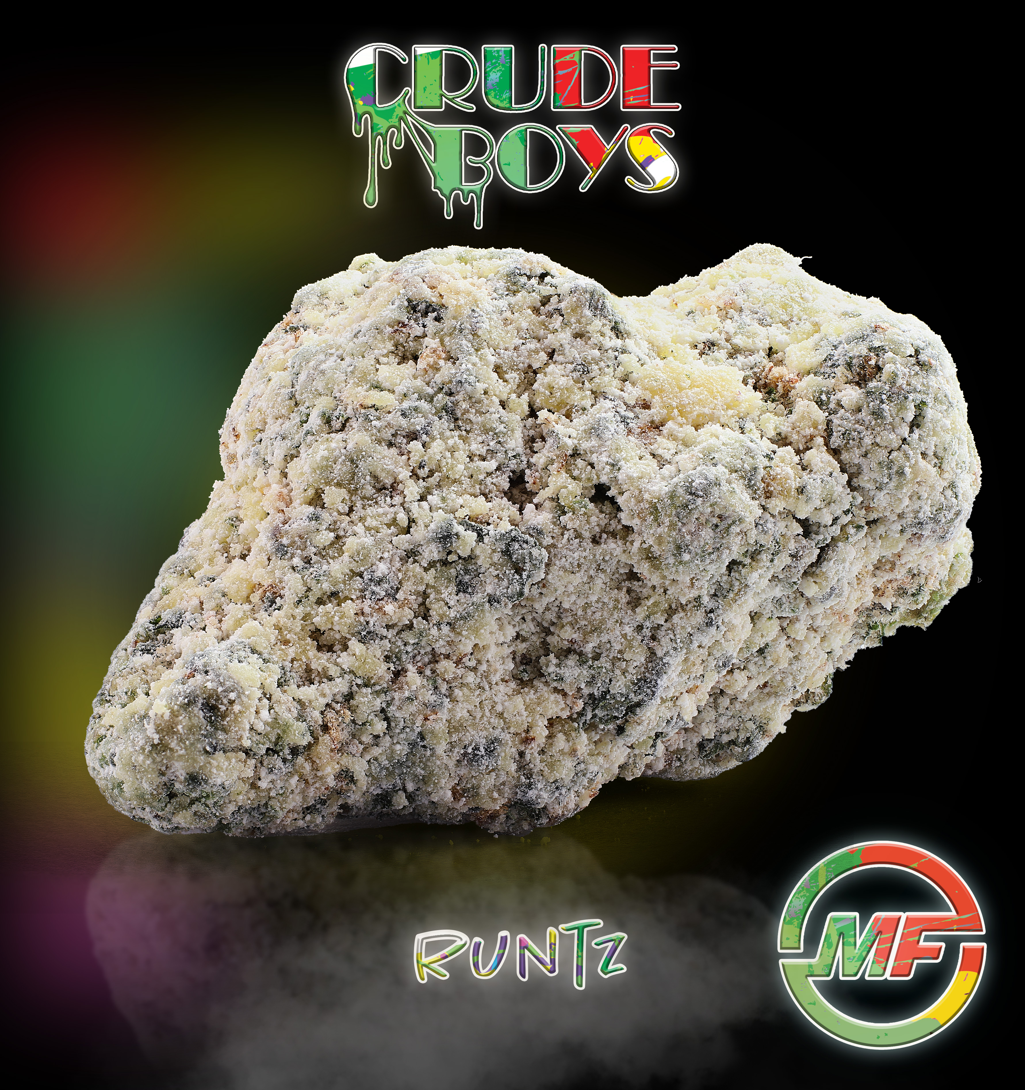 Photograph of product: Crude Boys | Lemon Cherry Soap | Frosted Flower | 3.5g