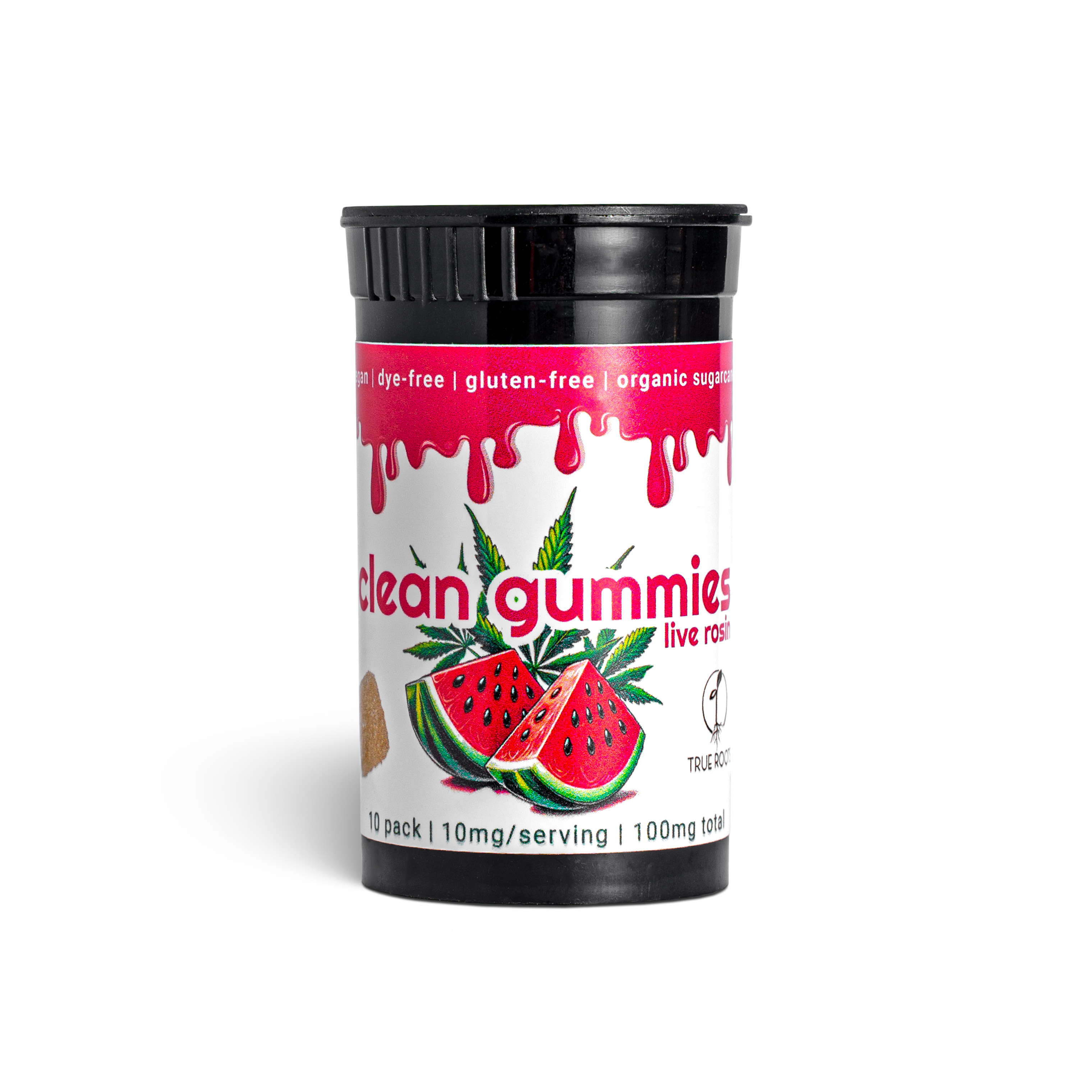 Photograph of product: Watermelon Live Rosin Oui'd Gummies - 100mg