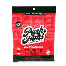 Photograph of Product: Park Jams | Strawberry Gummy   100 Milligrams