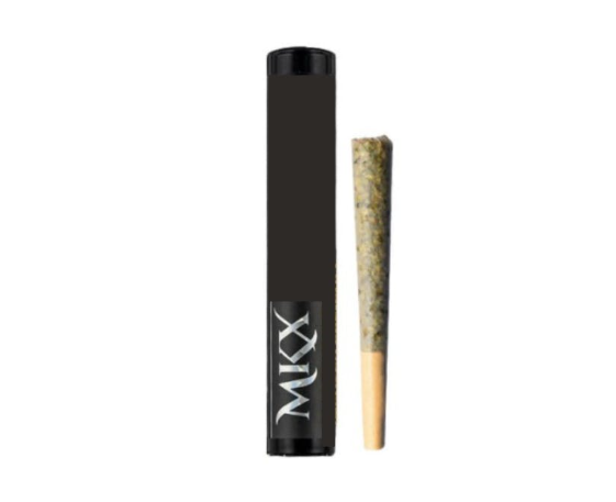 Photograph of product: MKX Infused Pre-roll Strawnana Smoothie