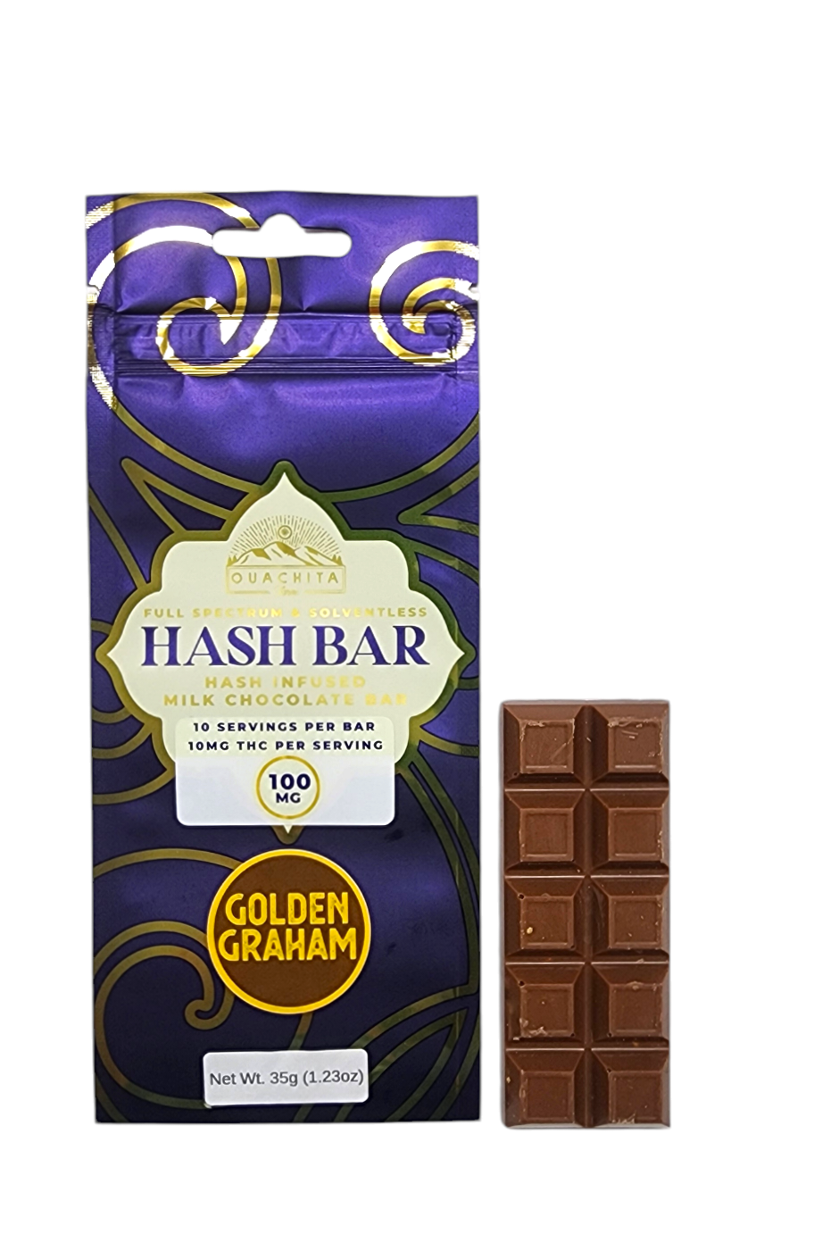 Photograph of product: Golden Graham Milk Chocolate