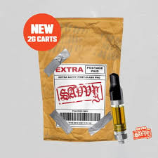Photograph of product: Sour Tangie Extra Savvy Cartridge 2g