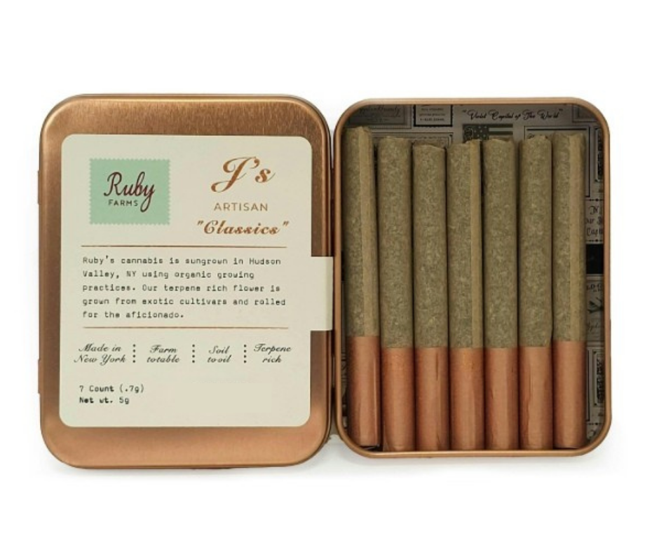 Photograph of product: Ruby Farms | Ghost Train Haze #2 Pre-Roll | 7ct