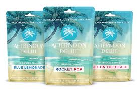 Photograph of product: Afternoon Delite - Miami Vice 200mg Gummies