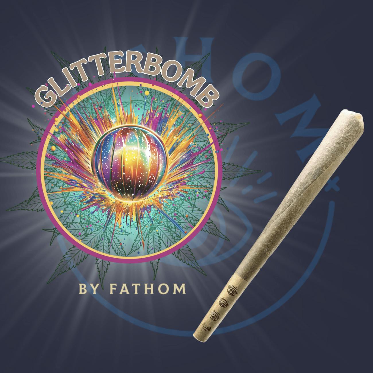Photograph of product: Fathom - Glitterbomb - 1g PreRoll