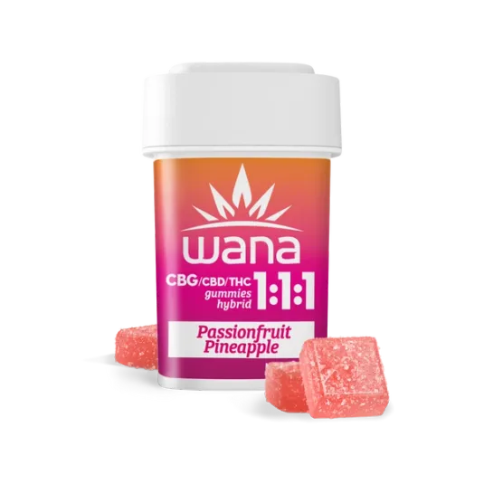 Photograph of product: Wana | Passionfruit Pineapple | 100mg
