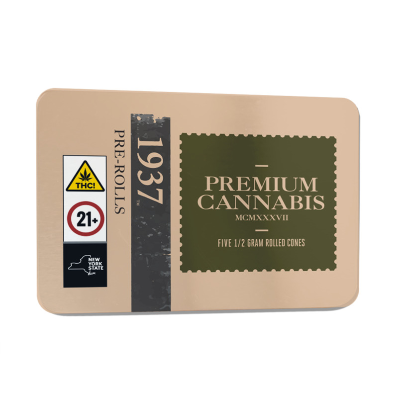 Photograph of product: 1937 | Original Mandarin Cookies | 0.5g/5pk Pre-Roll Pack