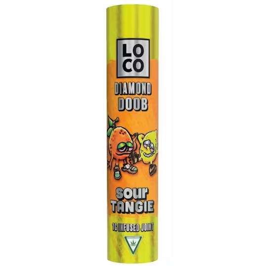 Photograph of product: LOCO Single Infused PreRoll - Sour Tangie