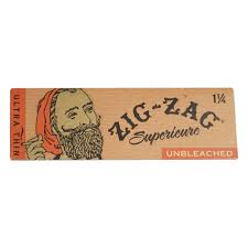 Photograph of product: zig zag king slim unbleached