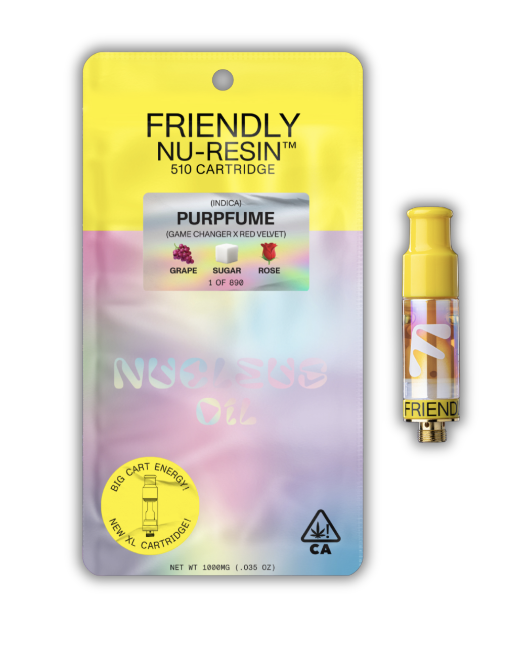 Photograph of product: NU-Resin Cartridge | Purpfume