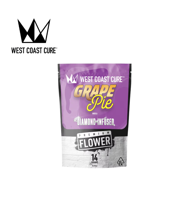 Photograph of product: GRAPE PIE  14G DIAMOND INFUSED PREMIUM FLOWER