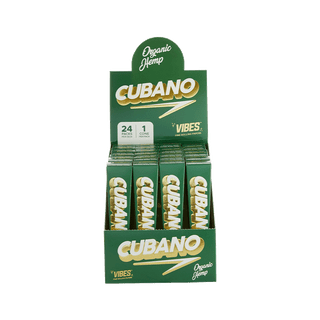 Photograph of product: Vibes | Cubano Extra Wide Hemp Cone | Box of 24
