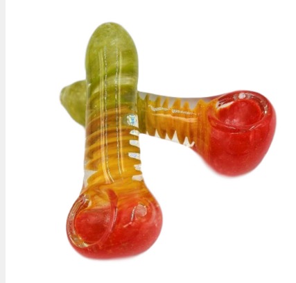 Photograph of product: 3" Rasta Swirl Pipe