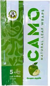 Photograph of product: Camo Green Apple Natural Leaf Wraps