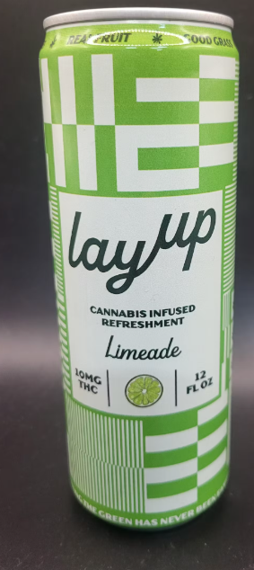 Photograph of Product: Lay Up | Limeade | 10MG | Beverage
