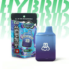 Photograph of product: Blueberry Dream Cloud Bar - Hellavated AIO Vape