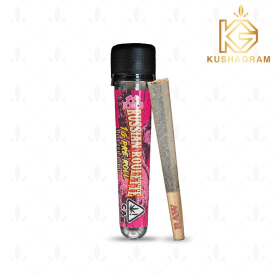 Photograph of product: Russian Roulette - Glitter Bomb Pre-roll 1g - 