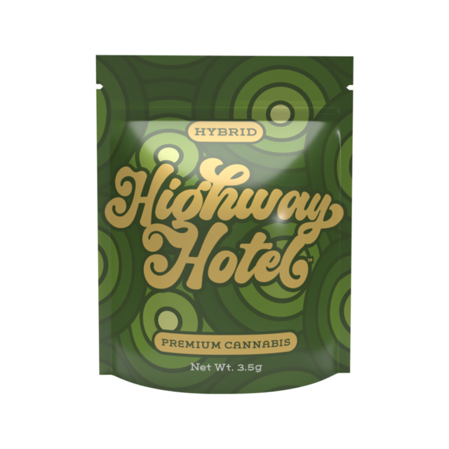 Photograph of product: Highway Hotel: Flower | Egg Roll x Grape Gas - 14g