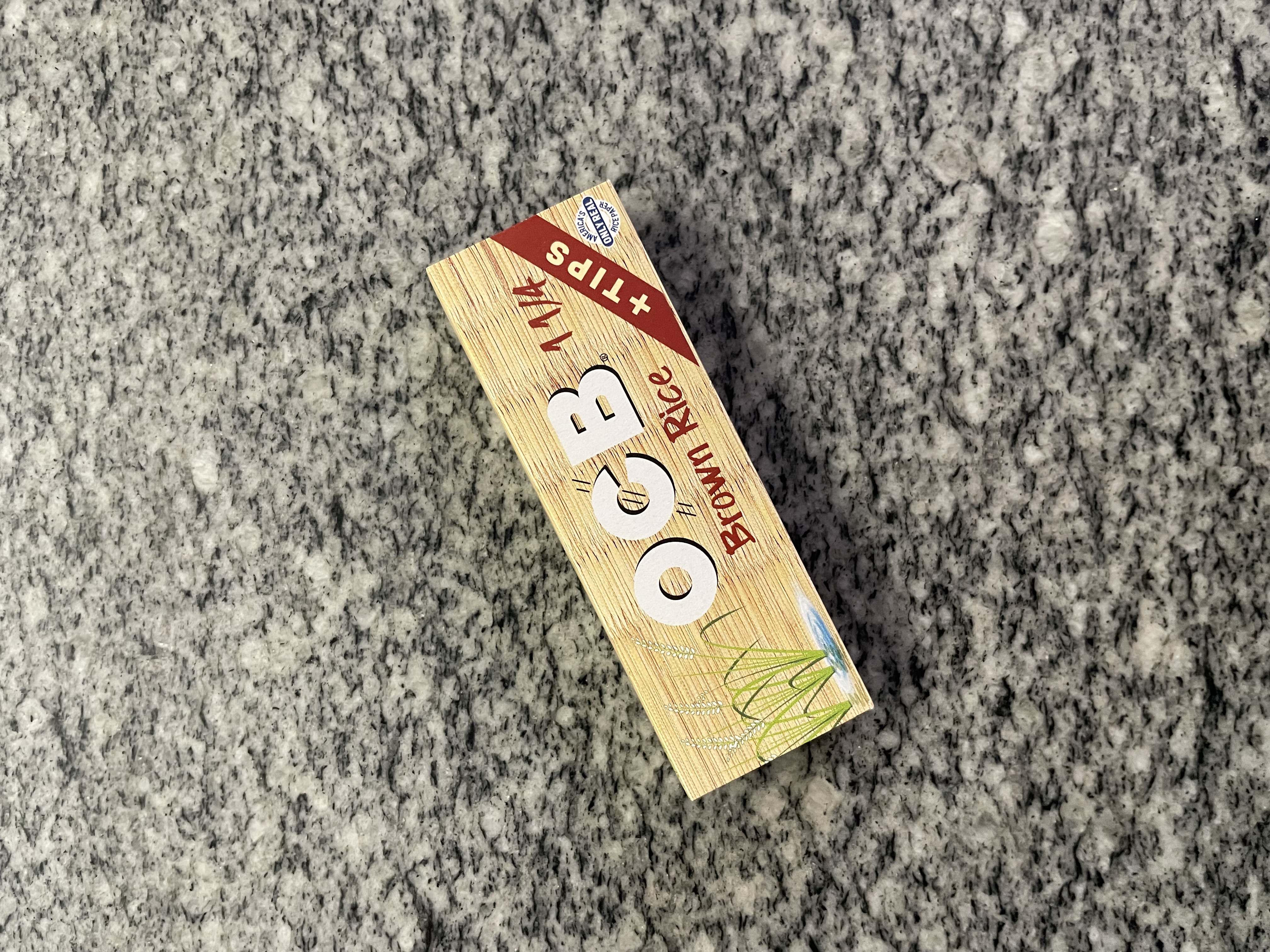 Photograph of product: OCB Brown Rice Slim + Tips