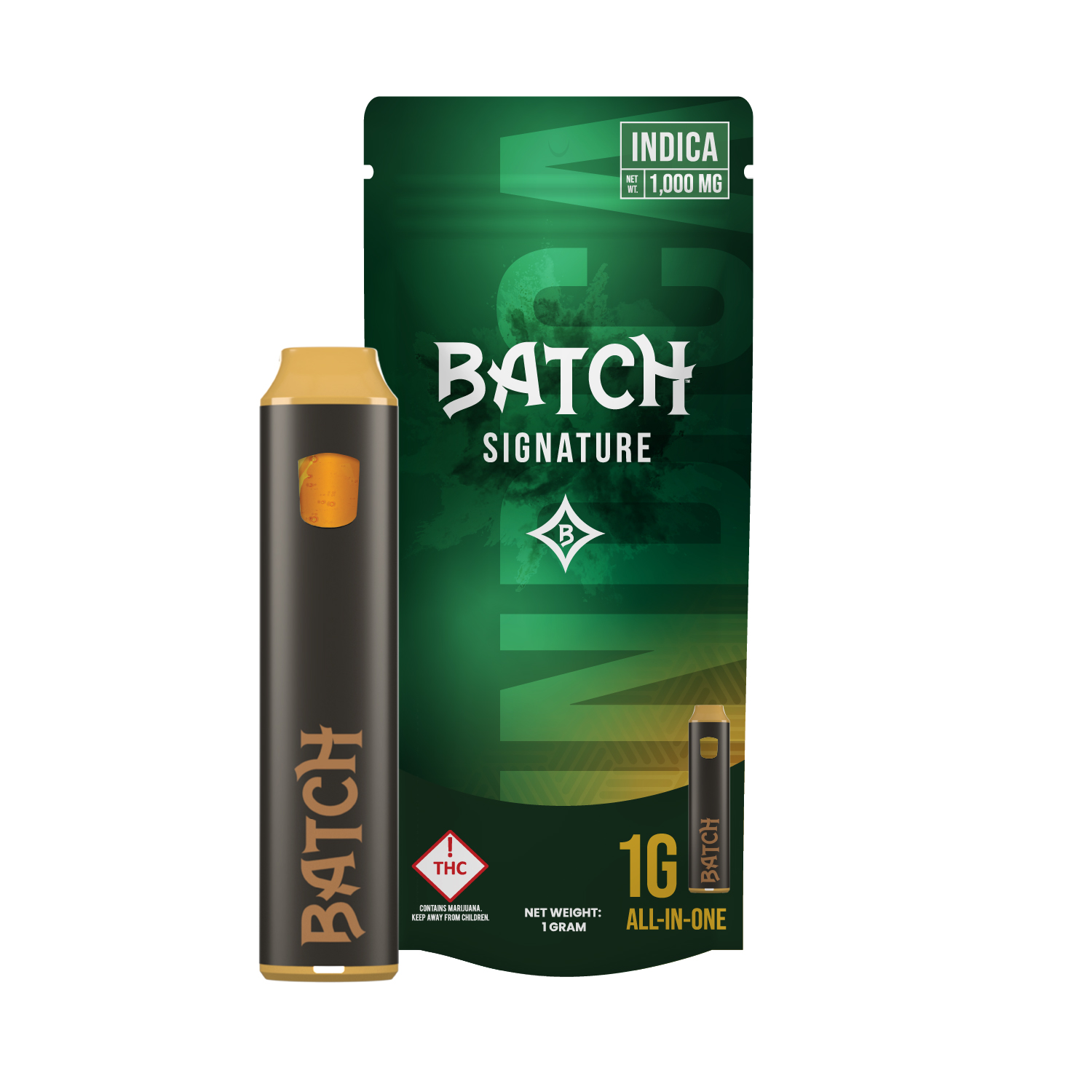 Photograph of product: Batch | AIO | Signature Oui'd BBF | 1 g