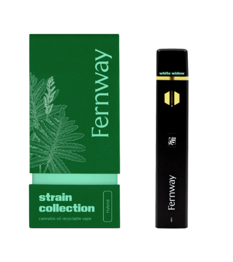 Photograph of product: Fernway Vape Traveler 1g Distillate- White Widow