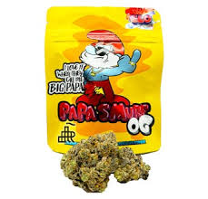 Photograph of product: Glo Farm - 3.5g Prepack - Papa Smurf OG