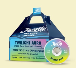 Photograph of product: JNTY | Jaunty | Twilight Aura | Cold Rosin Badder