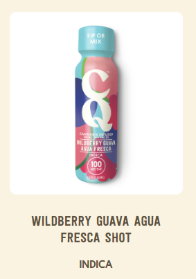 Photograph of Product: CQ | Infused Liquid | Drink Enhancer | Wild Berry Guava Adua Fresca | 200mg