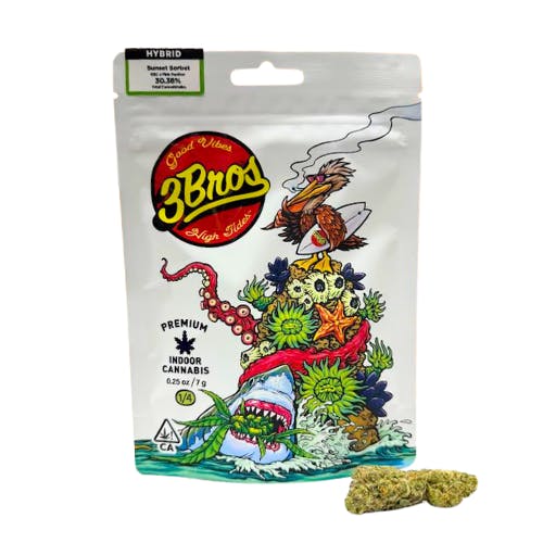 Photograph of product: Sunset Sorbet - Quarter