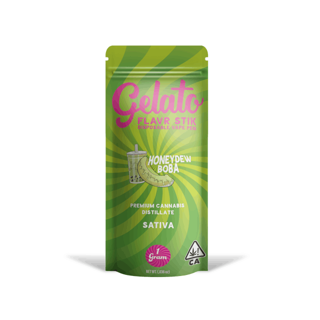Photograph of product: Honeydew Boba | 1g All-In-One Flavr Stick - 