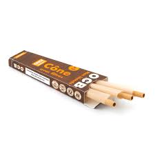 Photograph of product: OCB Unbleached Cone King Size 3pk