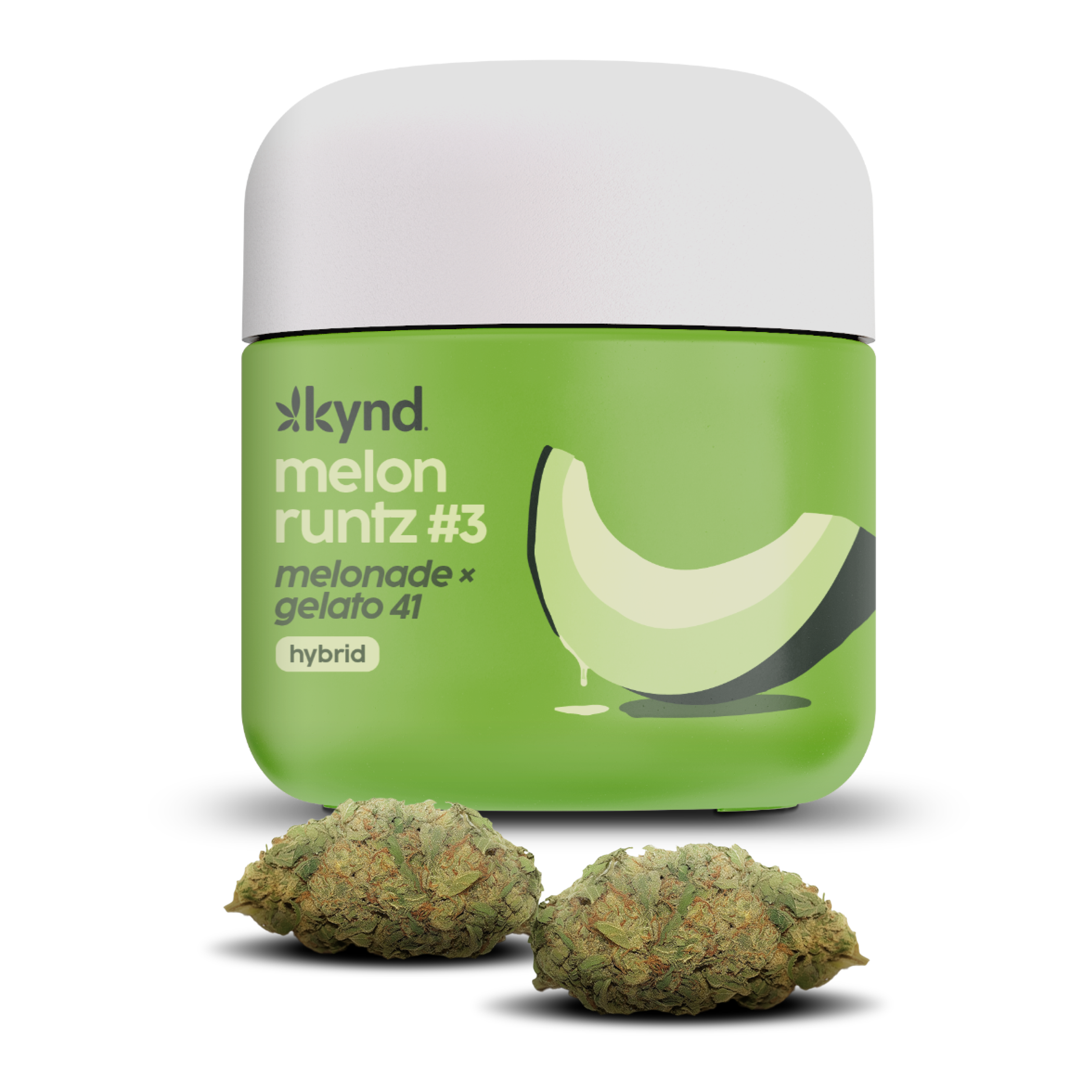 Photograph of product: Kynd Melon Runtz #3 (H) Flower 3.5g