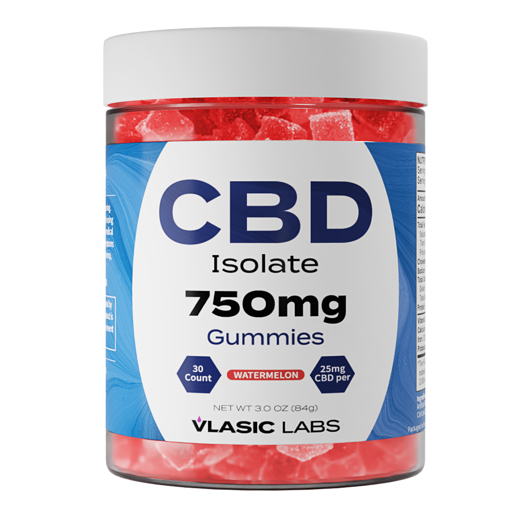 Photograph of product: Watermelon CBD Isolate Gummies