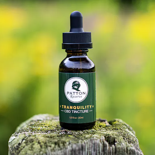 Photograph of product: Patton Reserve | CBD Tincture | 30ml