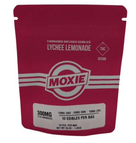 Photograph of product: Lychee Lemonade CBD:CBG:CBN 1:1:1 | 0mg - 10 Count