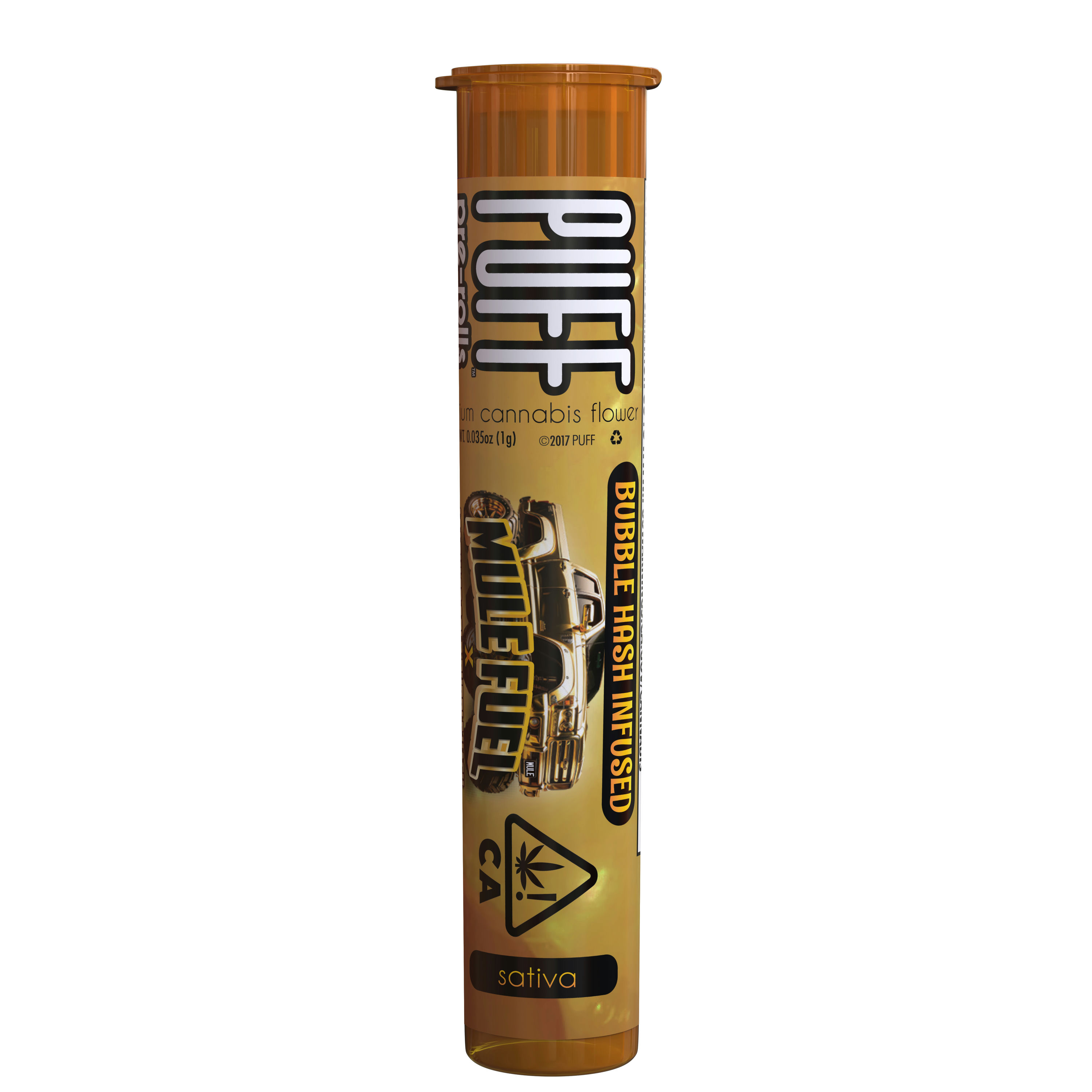 Photograph of product: Puff | Mule Fuel x Acapulco Gold | Bubble au chocolat Infused 1G (S)