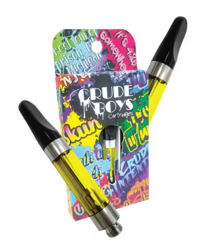 Photograph of product: Crude Boys | 1g Distillate Cart | Unicorn Piss