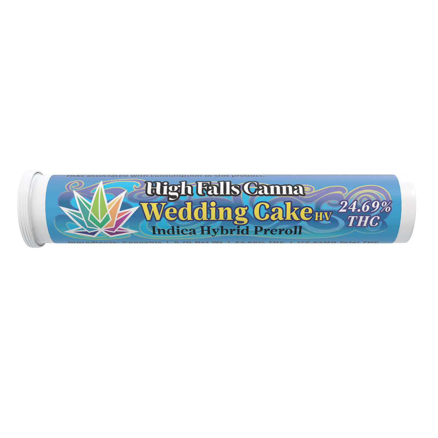 Photograph of product: HIGH FALLS-Wedding Cake - - Pre-Roll-Wedding Cake