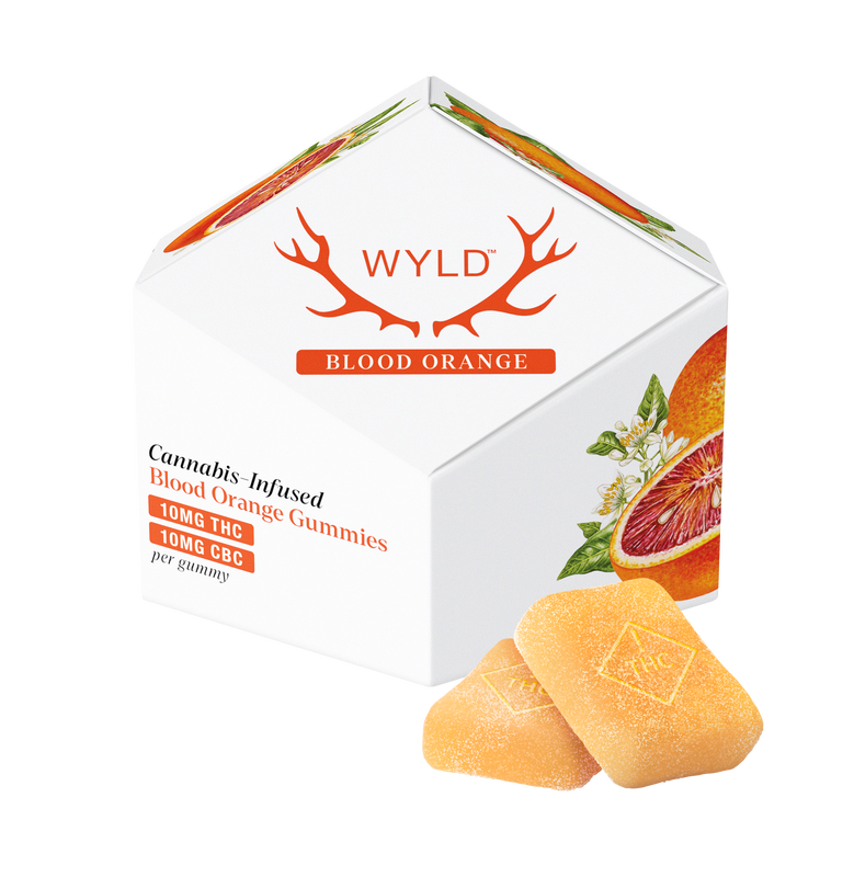 Photograph of product: Blood Orange | 1:1 THC:CBC | 10 x 10mg