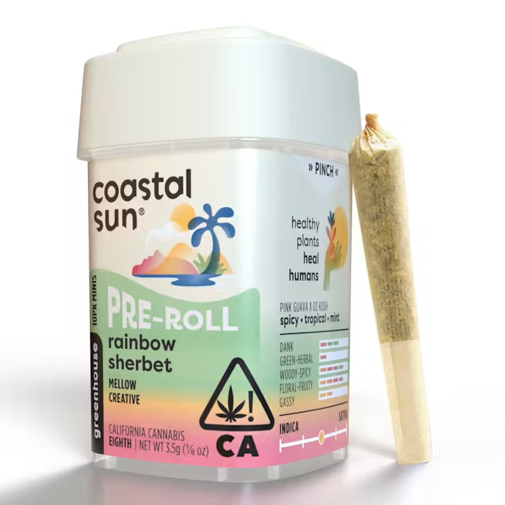 Photograph of product: Rainbow Sherbet 10 Pack