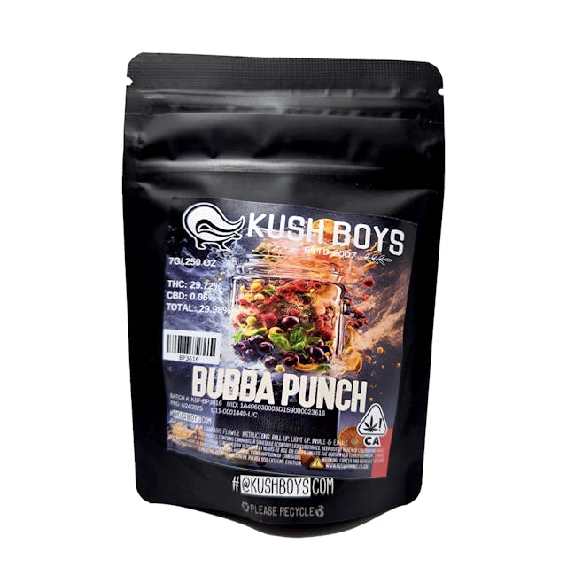 Photograph of product: Bubba Punch 29.72% 7g - Quarter