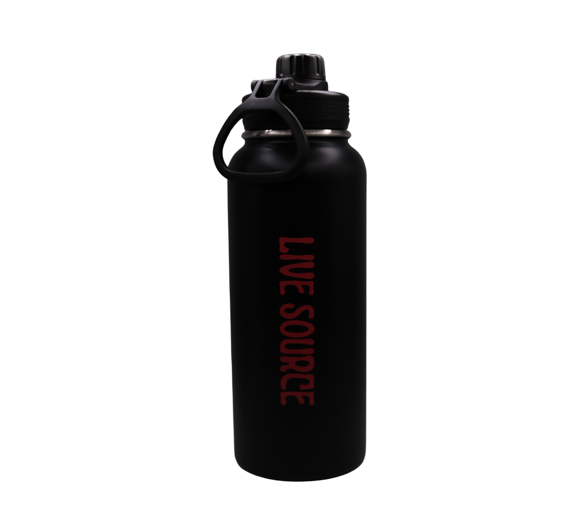 Photograph of Product: Live Source - Flask Black