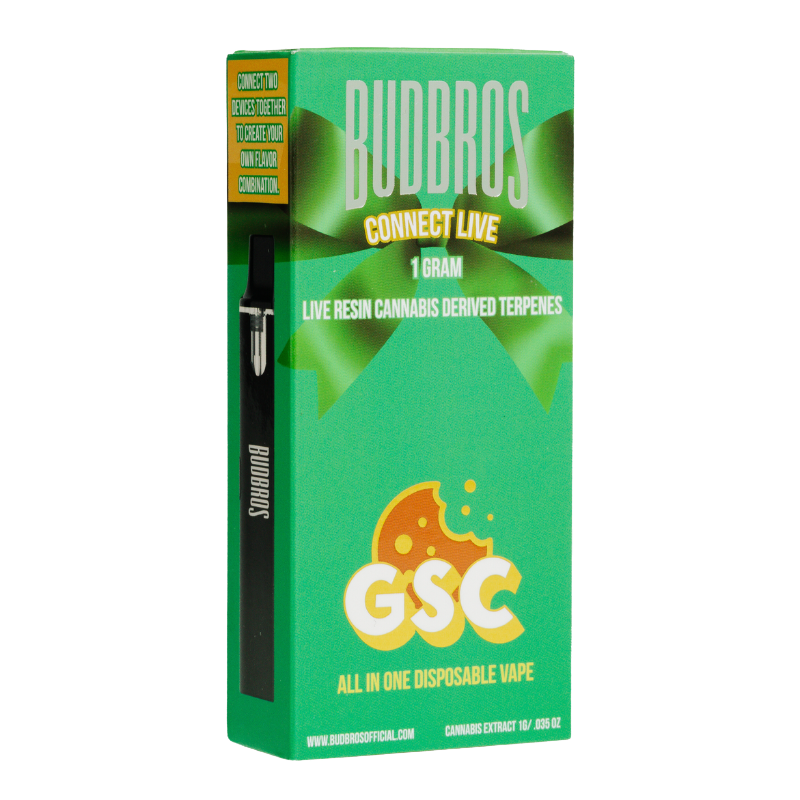 Photograph of product: Bud Bros - Live - GSC Disposable - 1g