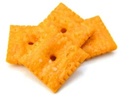 Photograph of product: Just Edibles | Cheese Crackers 100mg