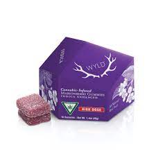 Photograph of product: Wyld   Marionberry Oui'd Gummies   200mg