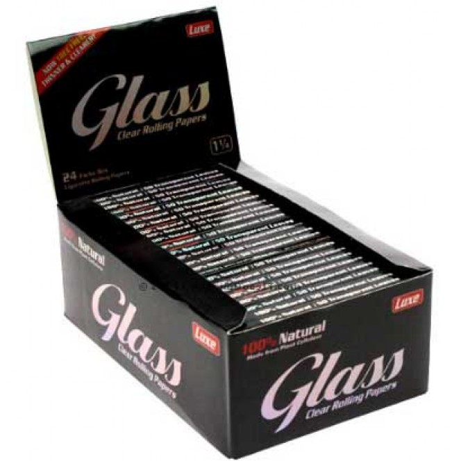 Photograph of product: Glass Clear - King Size | Rolling Papers