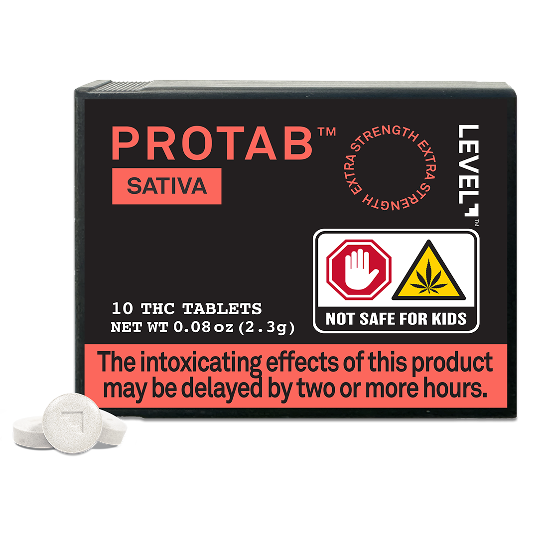 Photograph of product: Level - Oui'd Protab - Tablets - 10-Pack (100mg) [S]